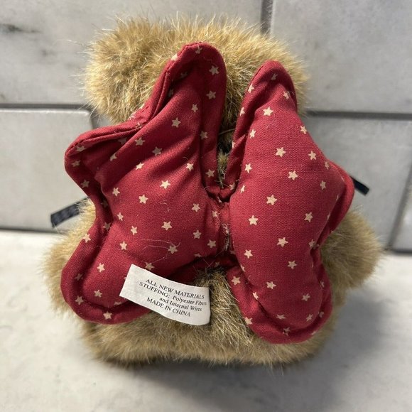 Boyds Bear The Archive Collection Patriotic Betsie 6” Jointed Teddy Bear Plush - Picture 6 of 7